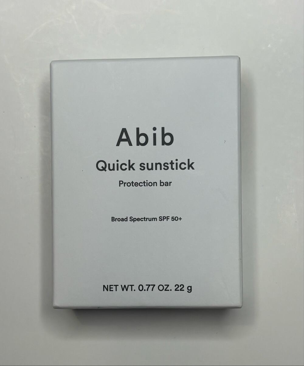 Abib Quick Sunstick Protection Bar SPF 50+ PA++++ 0.77 oz 22g NEW Sealed